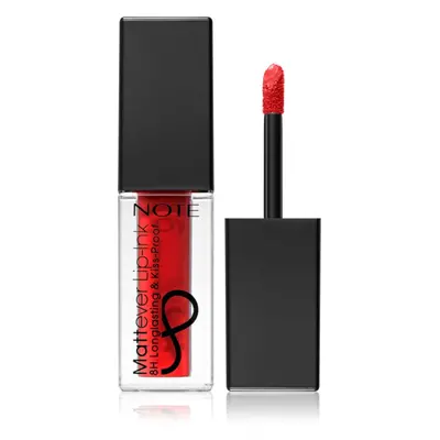 Note Cosmetique Mattever tekutá rtěnka s matným finišem 13 Dating Red 4,5 ml