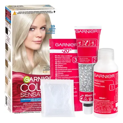 Garnier Color Sensation The Vivids barva na vlasy odstín S9 Silver Diamond Blond 1 ml