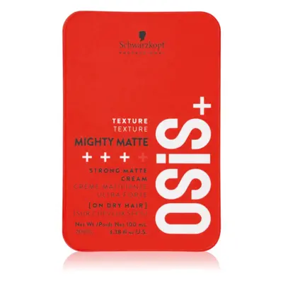 Schwarzkopf Professional Osis+ Mighty Matte matující krém na vlasy 100 ml