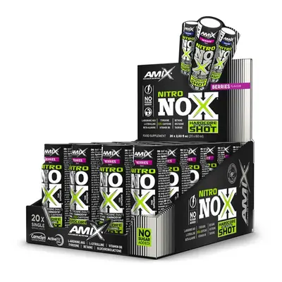 Amix NitroNox Shot podpora sportovního výkonu příchuť Berries 20x60 ml