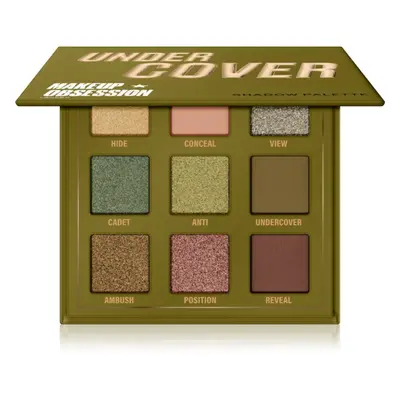 Makeup Obsession Mini Palette paletka očních stínů odstín Under Cover 0,38 g