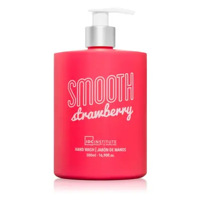 IDC Institute Smooth Strawberry tekuté mýdlo na ruce 500 ml