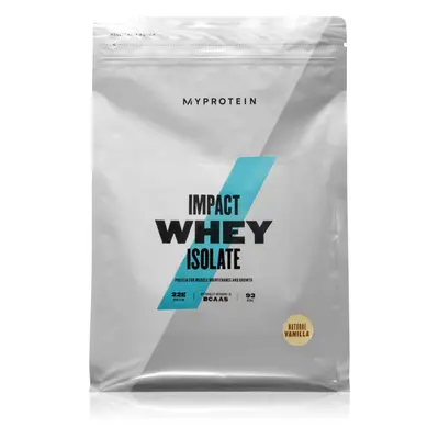 MyProtein Impact Whey Isolate syrovátkový izolát příchuť Natural Vanilla 1000 g