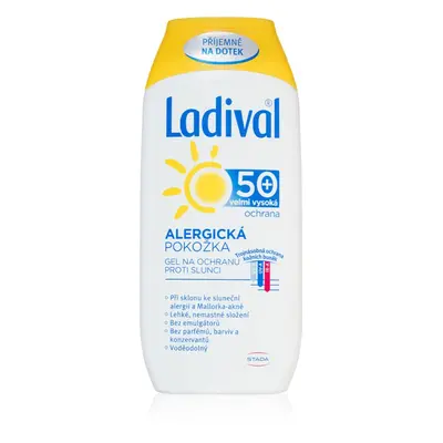 Ladival Alergická pokožka ochranný krémový gel na opalování proti sluneční alergii SPF 50+ 200 m