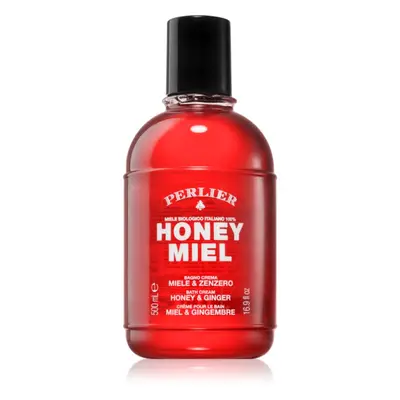 Perlier Honey Miel Honey & Ginger sprchový a koupelový krém 500 ml