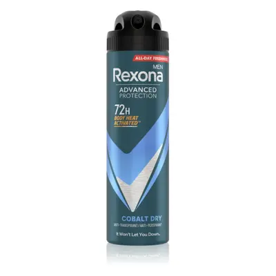 Rexona Men Advanced Protection antiperspirant ve spreji 72h pro muže Cobalt Dry 150 ml