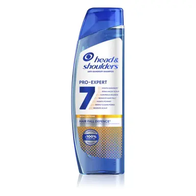 Head & Shoulders Pro-Expert 7 Hair Fall Defense šampon proti lupům a vypadávání vlasů s kofeinem