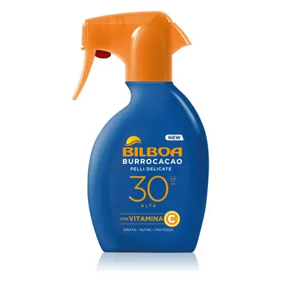 Bilboa Burrocacao opalovací sprej SPF 30 250 ml