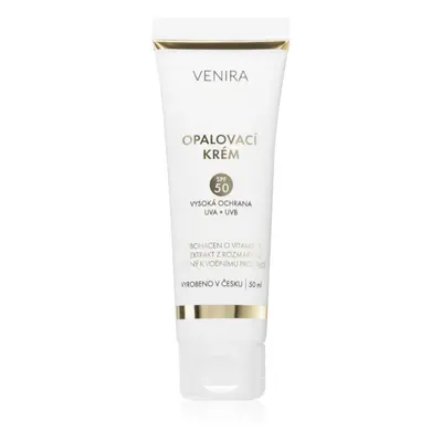 Venira Opalovací krém SPF 50 opalovací krém s UVA a UVB filtry 50 ml