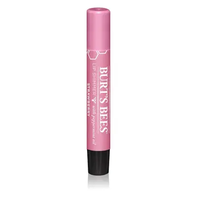 Burt’s Bees Lip Shimmer lesk na rty odstín Strawberry 2.6 g