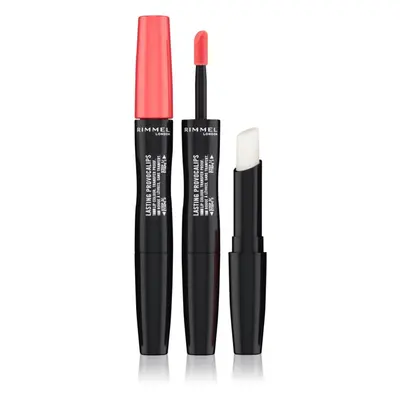 Rimmel Lasting Provocalips Double Ended dlouhotrvající rtěnka odstín 600 Orange, You Comin? 3,5 