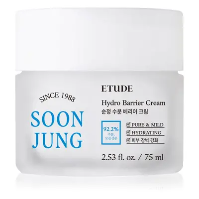 ETUDE SoonJung Hydro Barrier Cream intenzivní zklidňující a ochranný krém pro citlivou a podrážd