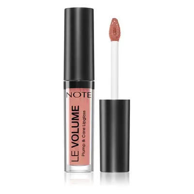 Note Cosmetique Le Volume lesk na rty pro větší objem 01 Happy Morning 2,2 ml