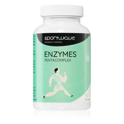 SportWave® Enzymes Pentacomplex kapsle pro podporu trávení 90 cps