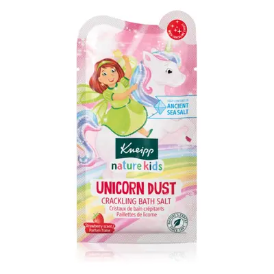 Kneipp Unicorn Dust sůl do koupele s vůní jahod 60 g