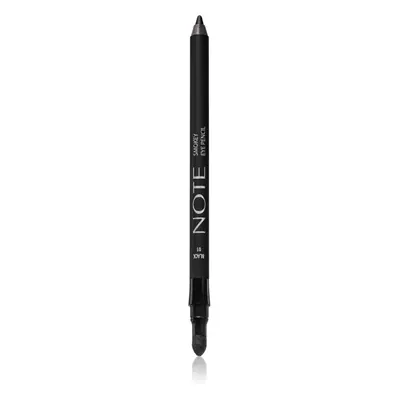 Note Cosmetique Smokey Eye Pencil voděodolná tužka na oči 01 Black 1,2 g