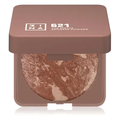 3INA The Bronzer Powder kompaktní bronzující pudr odstín 621 Glow Sand 7 g