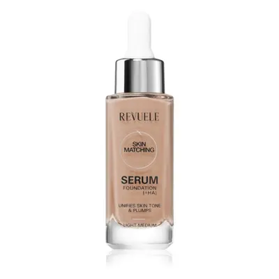 Revuele Serum Foundation [+HA] hydratační make-up pro sjednocení barevného tónu pleti odstín Lig