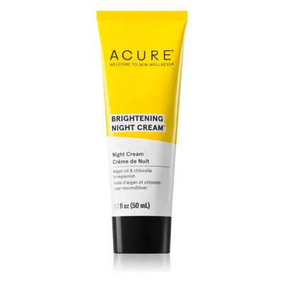 ACURE Brightening rozjasňující noční krém 50 ml