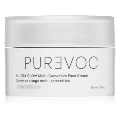 WONDERSKIN PUREVOC All Day Glow Face Cream hydratační a rozjasňující pleťový krém 30 ml