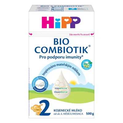 Hipp BIO Combiotik® 2 pokračovací mléčná kojenecká výživa 500 g