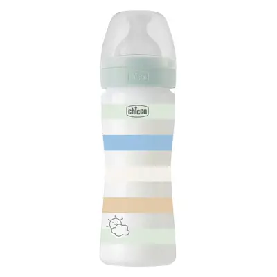 Chicco Well-being Colors kojenecká láhev Boy 2 m+ 250 ml