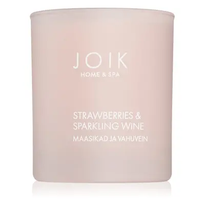 JOIK Home & Spa Strawberries & Sparkling Wine vonná svíčka 150 g