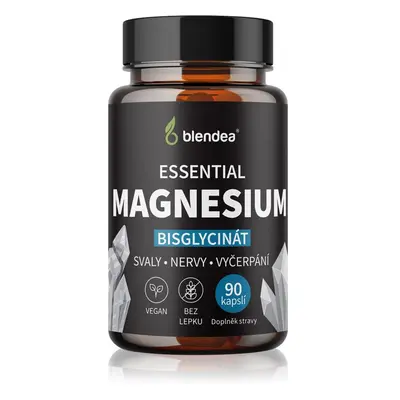 Blendea Magnesium kapsle pro podporu snížení míry únavy a vyčerpání, normální stav zubů, kostí a