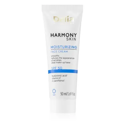 Delia Cosmetics Harmony Skin hydratační pleťový krém SPF 50 50 ml