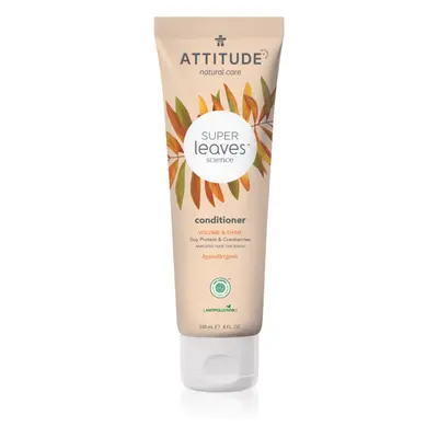 Attitude Super Leaves Volume & Shine přírodní kondicionér s detoxikačním účinkem 240 ml