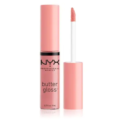 NYX Professional Makeup Butter Gloss lesk na rty odstín 05 Créme Brulee 8 ml