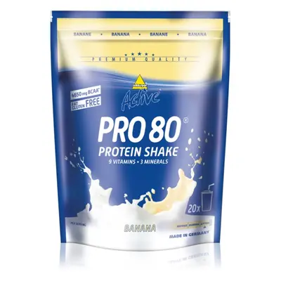 Inkospor Active PRO 80 prášek na přípravu nápoje s proteinem příchuť Banana 500 g