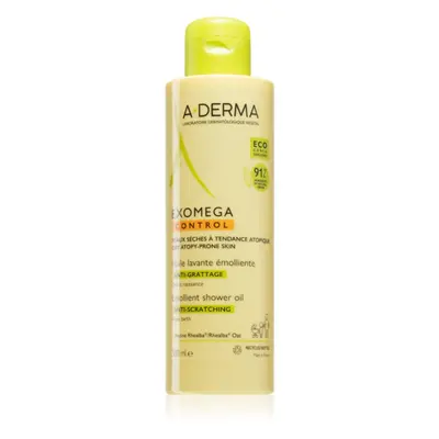 A-Derma Exomega Control Emollient shower oil zvláčňující sprchový olej pro suchou až atopickou p