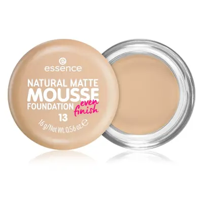 essence NATURAL MATTE MOUSSE pěnový make-up odstín 13 16 g