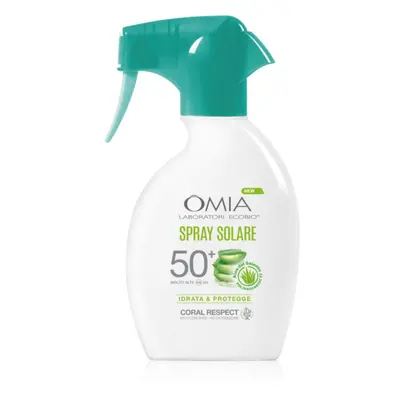 Omia Laboratories Aloe Vera del Salento opalovací sprej s hydratačním účinkem SPF 50+ 200 ml