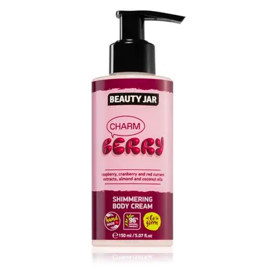 Beauty Jar Berry Charm třpytivý krém s vyživujícím účinkem 150 ml