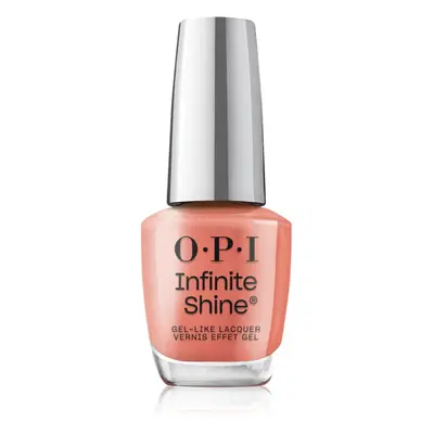 OPI Infinite Shine Silk lak na nehty s gelovým efektem Megawatt Hot 15 ml