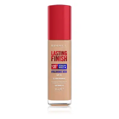 Rimmel Lasting Finish 35H Hydration Boost hydratační make-up SPF 20 odstín 160 Vanilla 30 ml