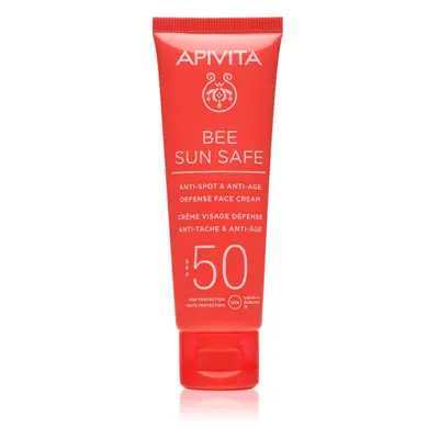 Apivita Bee Sun Safe ochranný krém proti stárnutí pleti SPF 50 50 ml