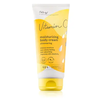 Kilig Vitamin C Moisturizing tělový krém s vitaminem C 200 ml