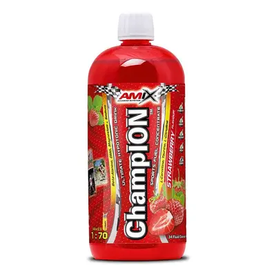 Amix ChampION Sports Fuel koncentrát pro přípravu nápoje příchuť Strawberry 1000 ml