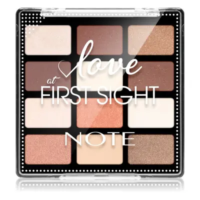 Note Cosmetique Love At First Sight paletka očních stínů 202 Insta Lovers 12x1.3 g