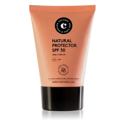 Cocunat Natural Protector opalovací krém na tělo SPF 30 100 ml