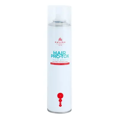 Kallos Hair Pro-Tox lak pro suché a poškozené vlasy 400 ml