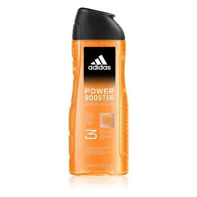 Adidas Power Booster energizující sprchový gel 3 v 1 400 ml