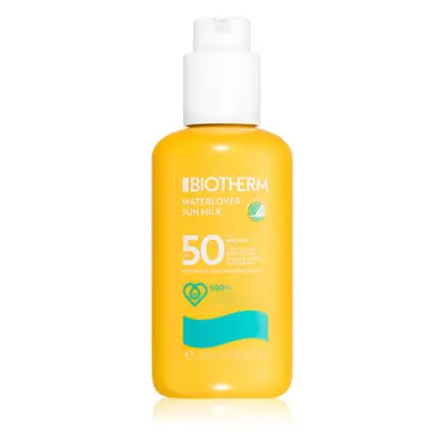 Biotherm Waterlover Sun Milk 50 voděodolné mléko na opalování SPF 50 unisex 200 ml