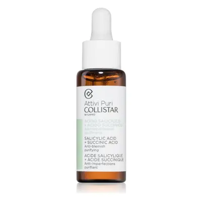 Collistar Attivi Puri Salicylic Acid + Succinic Acid detoxikační čisticí sérum 30 ml