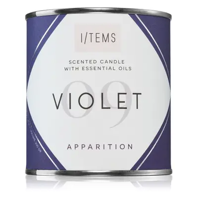 I/TEMS Essential 09 / Violet vonná svíčka 200 g