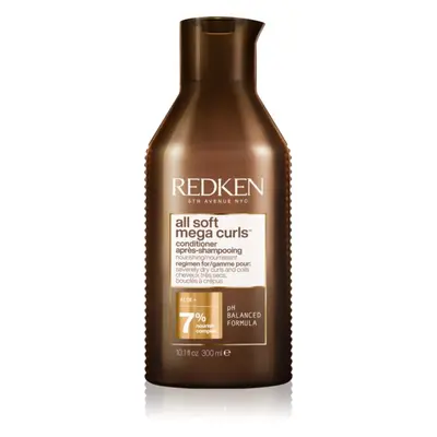 Redken All Soft Mega Curls kondicionér pro vlnité a kudrnaté vlasy 300 ml