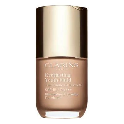 Clarins Everlasting Youth Fluid rozjasňující make-up SPF 15 odstín 107 Beige 30 ml